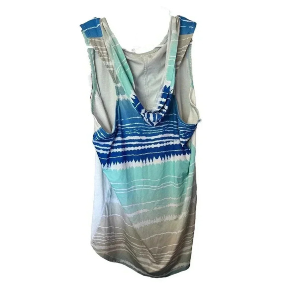 REEL LEGENDS PERFORMANCE CLOTHING SIZE XL BLUE BATHING SUIT COVER UP - Picture 2 of 2